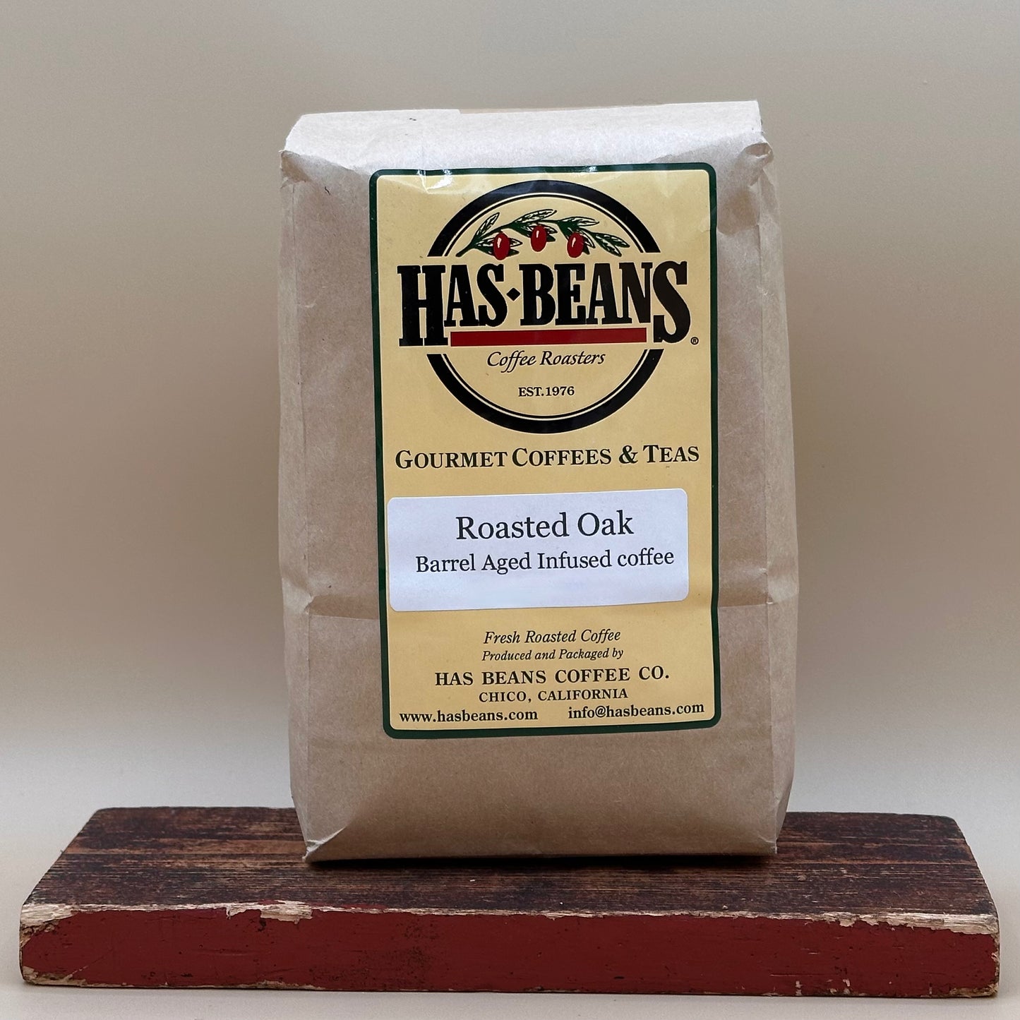 Roasted Oak Barrel-Aged Bourbon Coffee